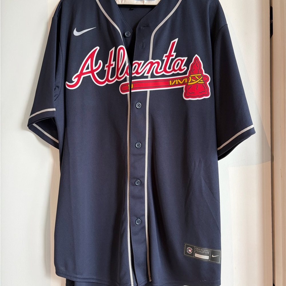 PERFECT CONDITION: Albies Atlanta Braves Jersey